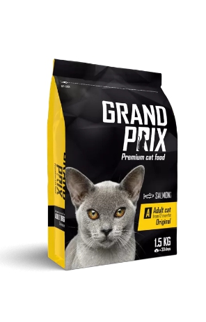 Сухой корм для кошек Grand prix Original, лосось, 1,5кг