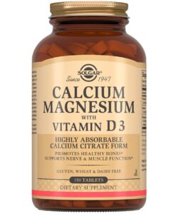 Скидка на витамины Solgar Calcium Magnesium with Vitamin D3
