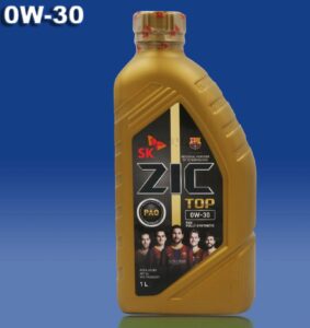 Синтетическое моторное масло ZIC TOP 0W-30, 1 л со скидкой по промокоду