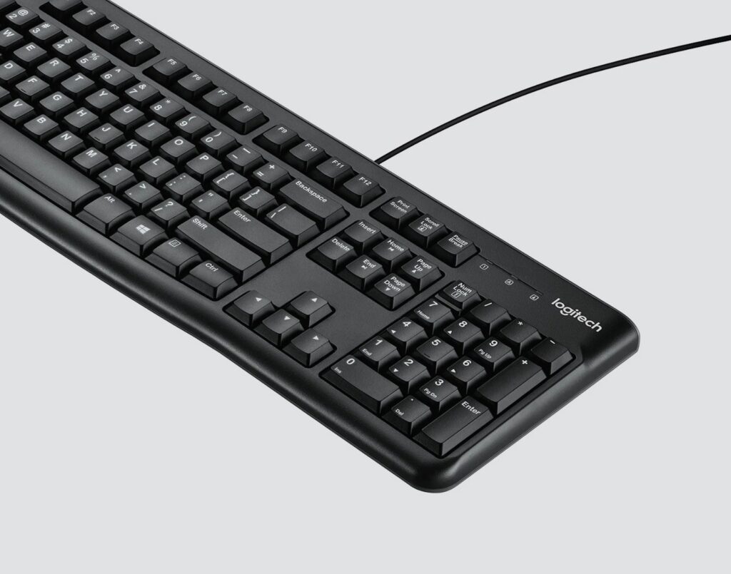 Клавиатура Logitech Keyboard K120 EER со скидкой