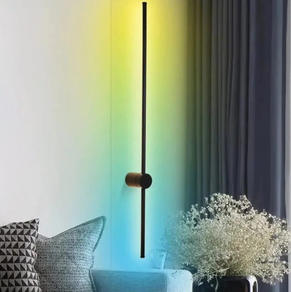 Светодиодный настенный светильник RGB со скидкой по промокоду