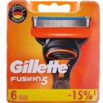 Сменные Кассеты Для Мужской Бритвы Gillette Fusion5 со скидкой по промокоду
