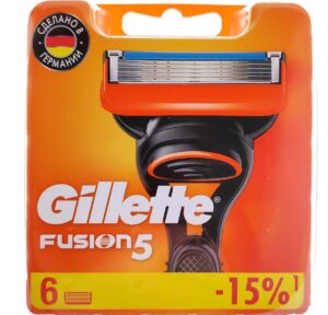 Сменные Кассеты Для Мужской Бритвы Gillette Fusion5 со скидкой по промокоду