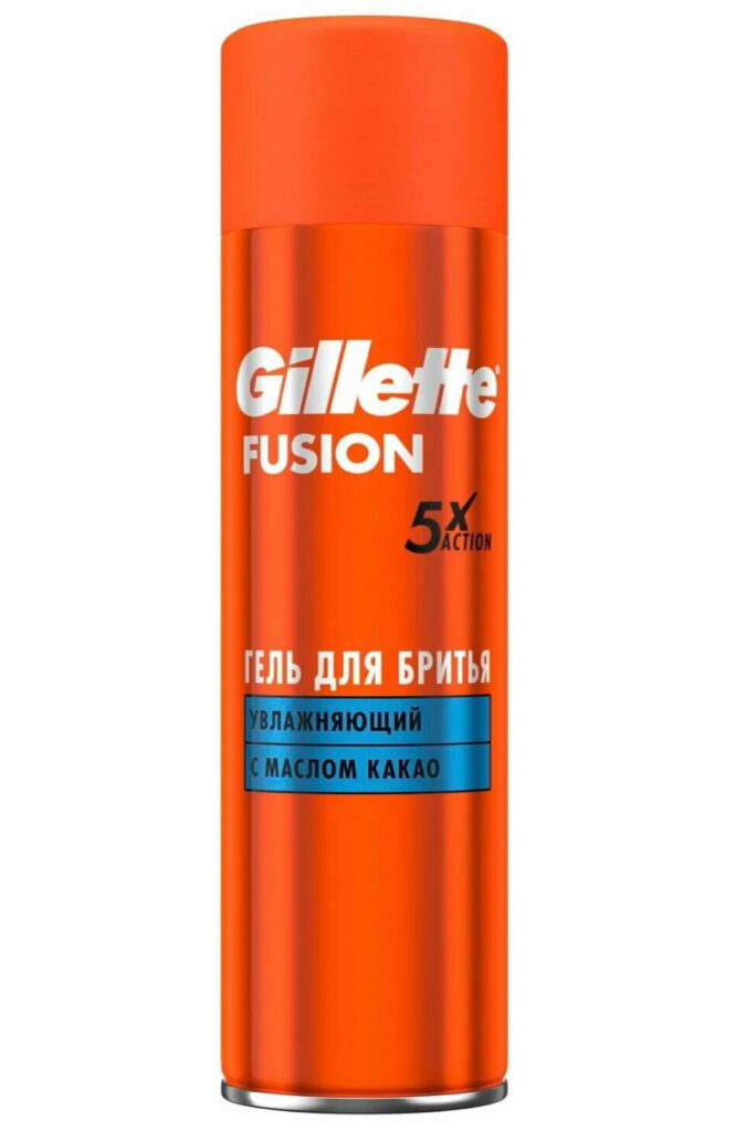 Гель для бритья Fusion5 Ultra Moisturizing Gillette, 200 мл со скидкой по промокоду